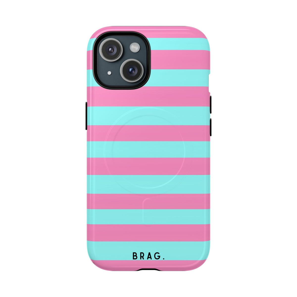 Taffy Stripe MagSafe Tough Phone Case — Magnetic Protective Cover