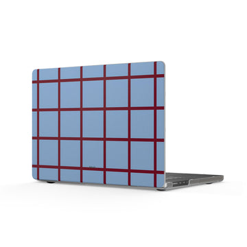 Checkerboard Romance Matte MacBook Case — Slim Protective Laptop Cover