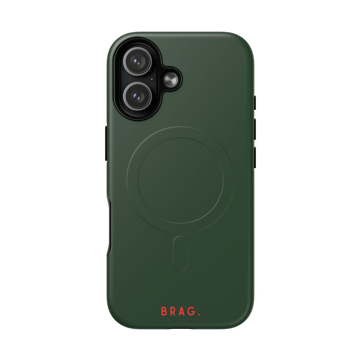 Brag Green MagSafe Tough Phone Case — Magnetic Protective Cover