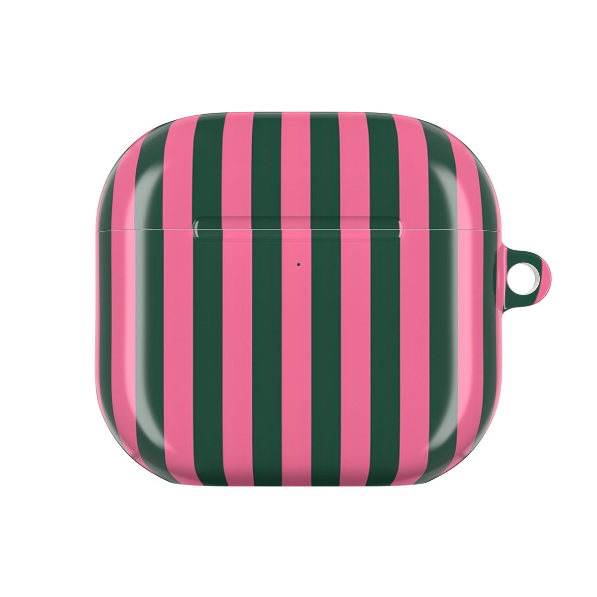 Flamingo Stripe AirPod Case – Slim Protective Charging Case