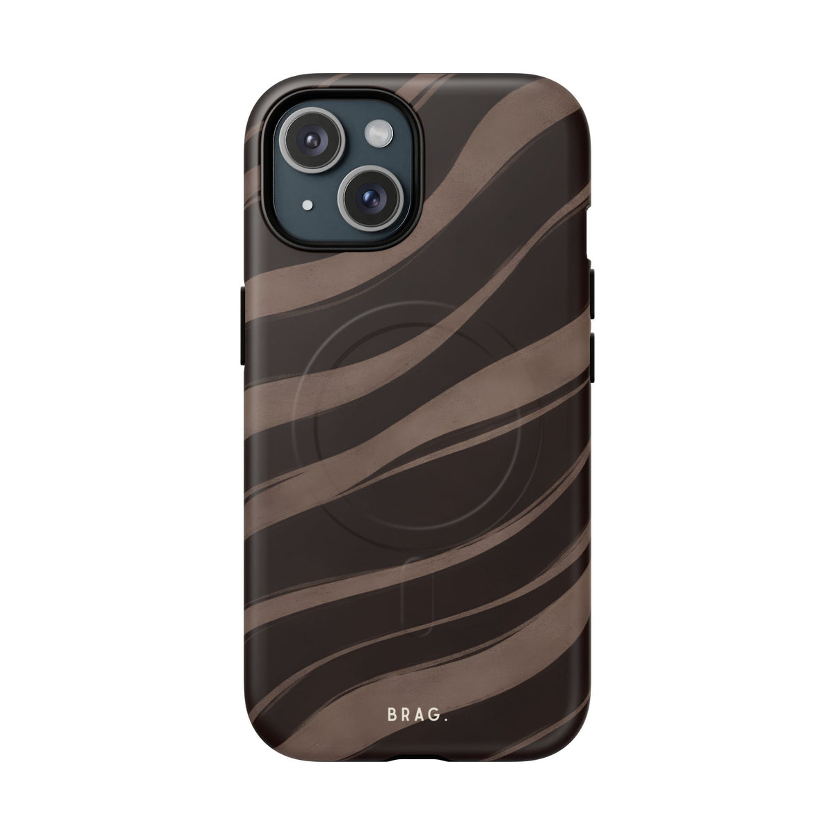 Zebra Wave MagSafe Tough Phone Case — Magnetic Protective Cover