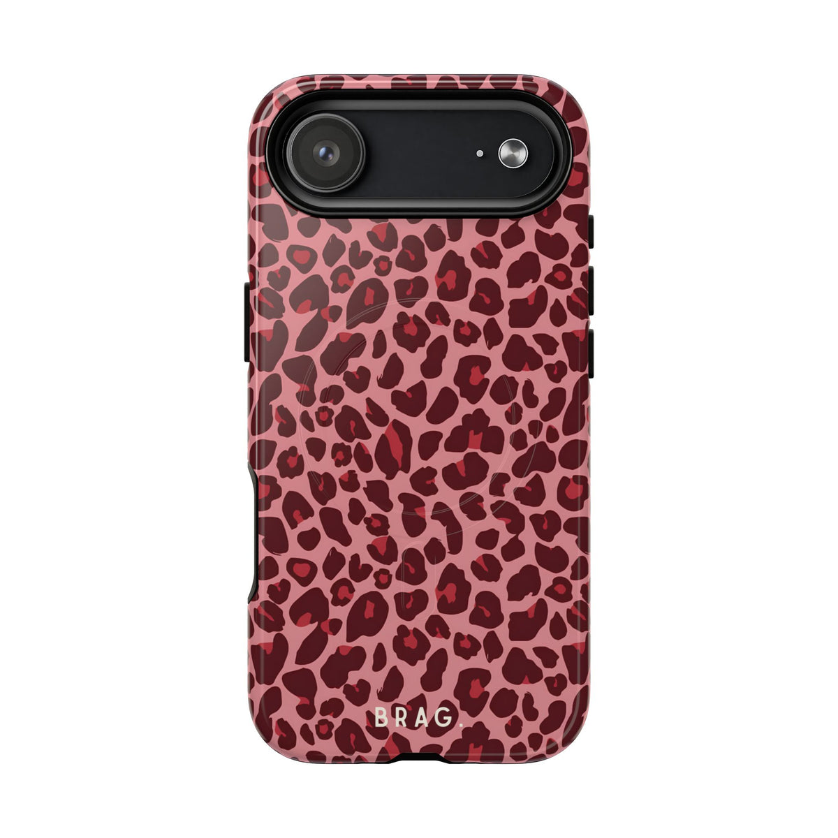 Leopard Love MagSafe Tough Phone Case — Magnetic Protective Cover