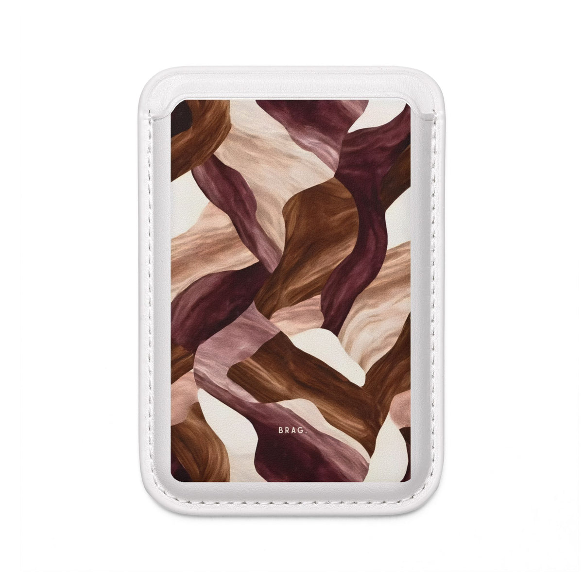Marble Muse MagSafe Vegan Wallet — Slim Phone Card Holder