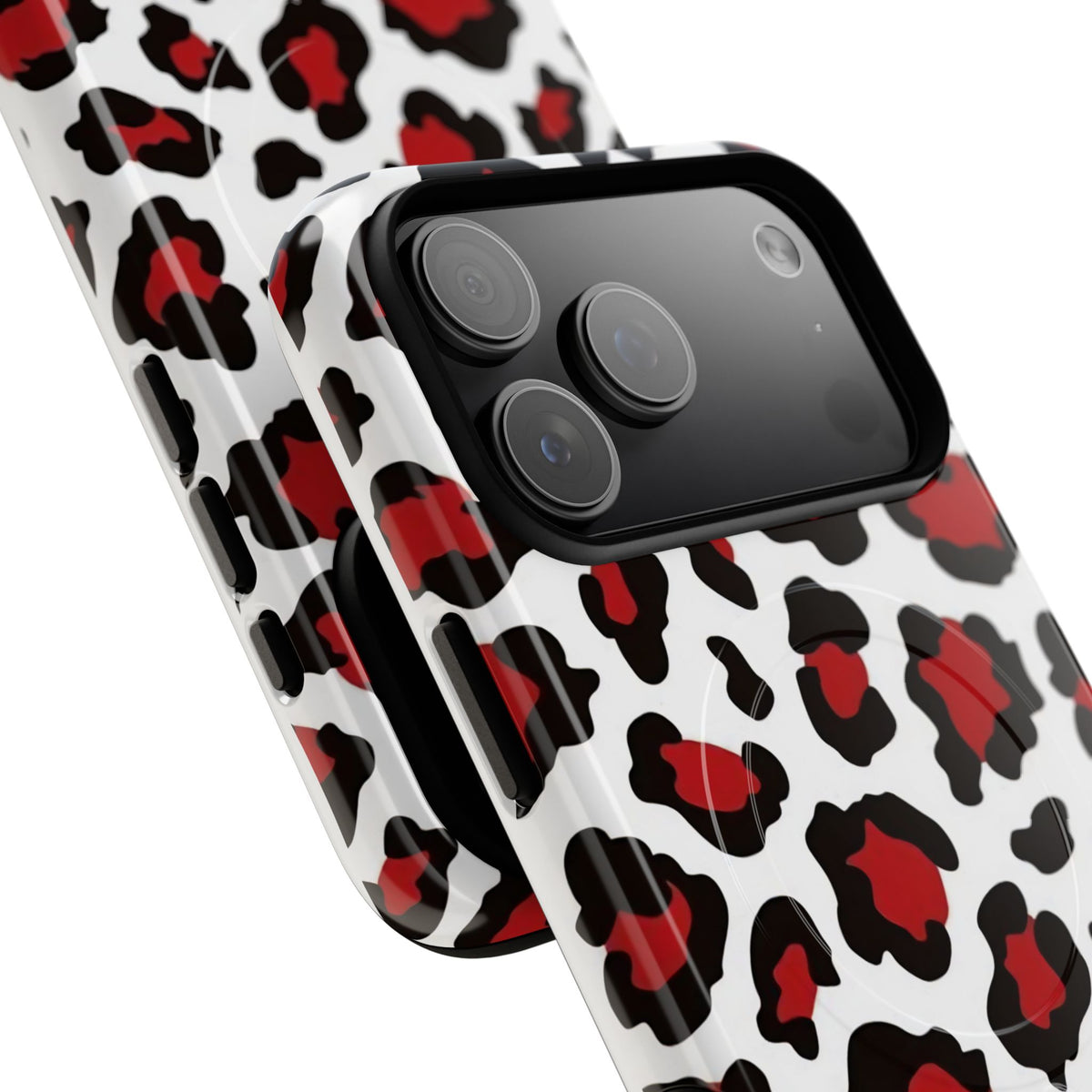 Leopard Kiss MagSafe Tough Phone Case — Magnetic Protective Cover