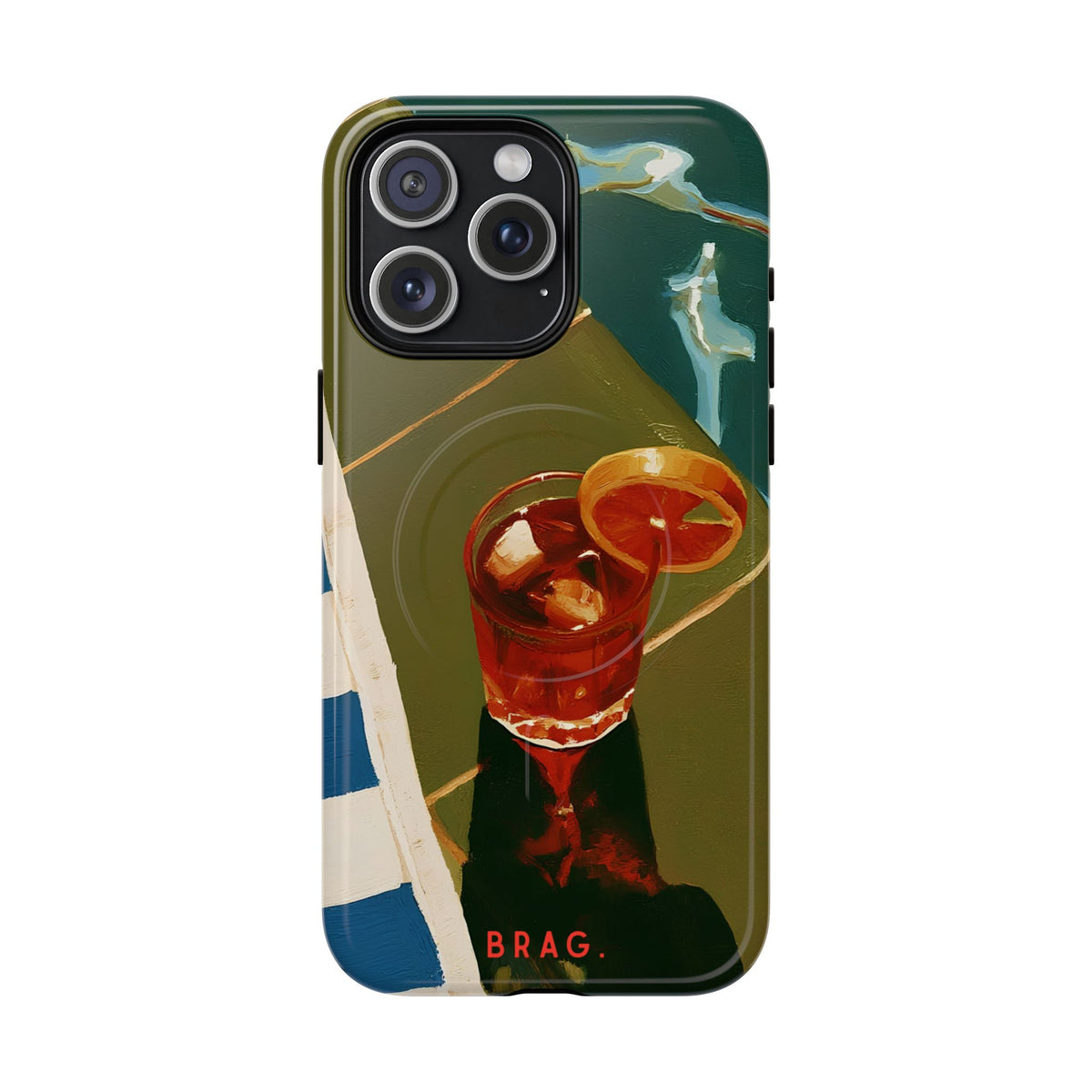 Aperol Hour MagSafe Tough Phone Case — Magnetic Protective Cover