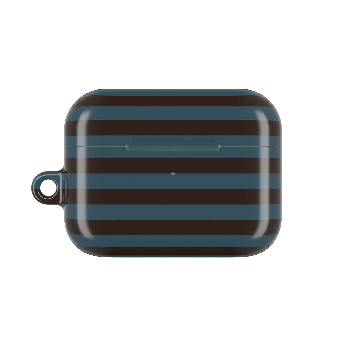 Seaside Stripe AirPod Case – Slim Protective Charging Case