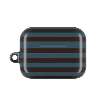 Seaside Stripe AirPod Case – Slim Protective Charging Case