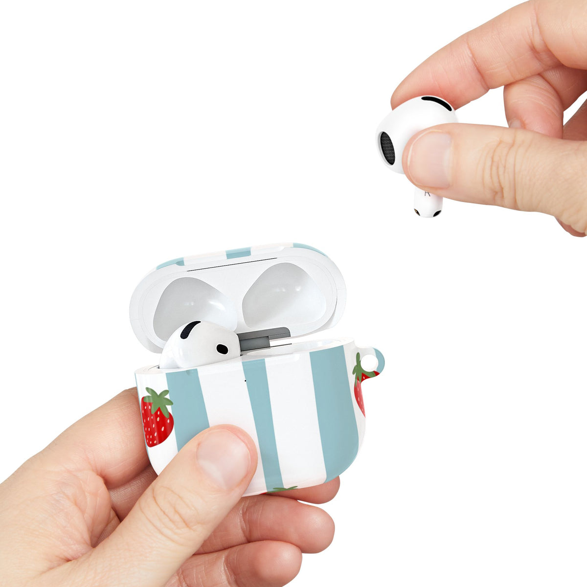 Berry Bloom AirPod Case – Slim Protective Charging Case