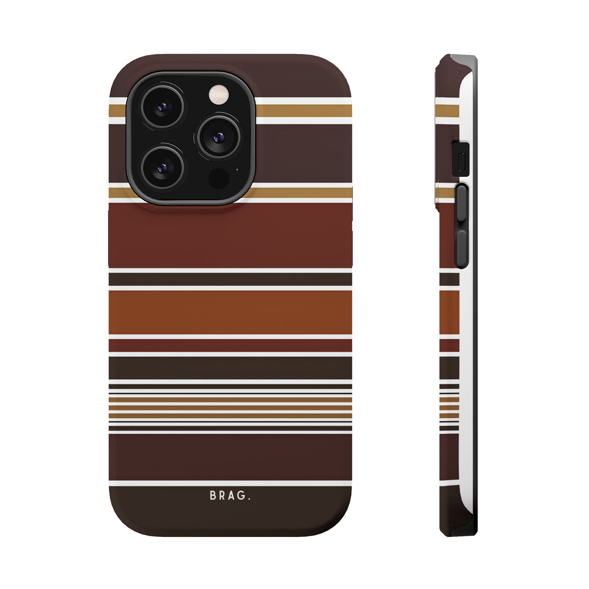 Cocoa Line Magnetic Impact-Resistant Phone Case