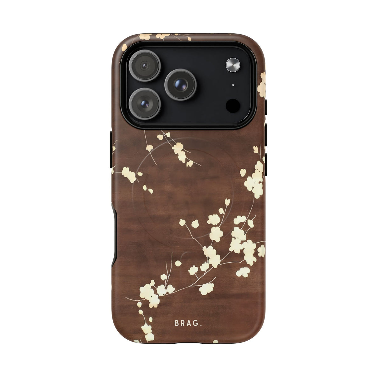 Blossom Trail MagSafe Tough Phone Case — Magnetic Protective Cover
