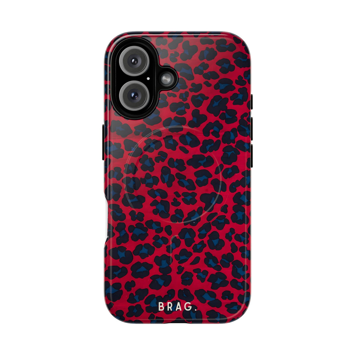 Red Flag MagSafe Tough Phone Case — Magnetic Protective Cover