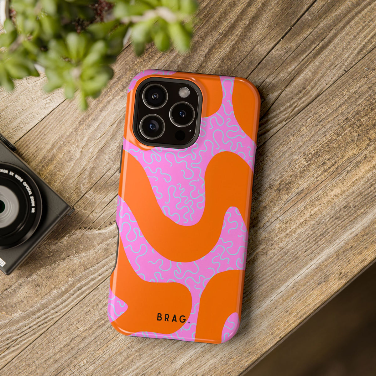 Coral Kiss Magnetic Impact-Resistant Phone Case