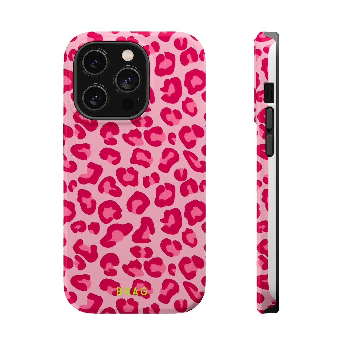 Pink Prowl Magnetic Impact-Resistant Phone Case