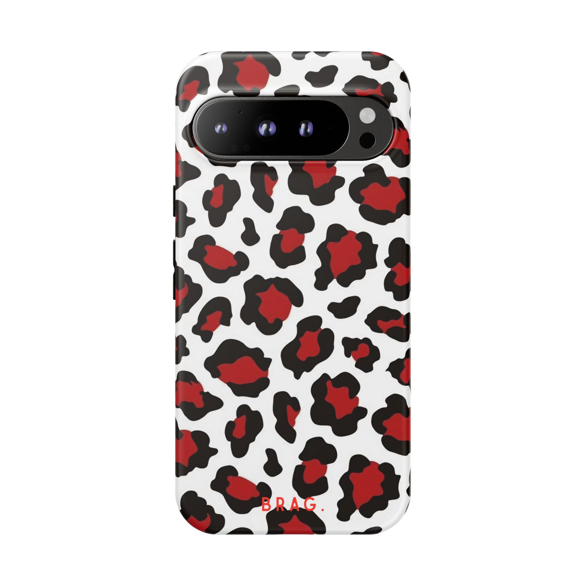 Leopard Kiss Tough Phone Case – Shockproof Protective iPhone Cover