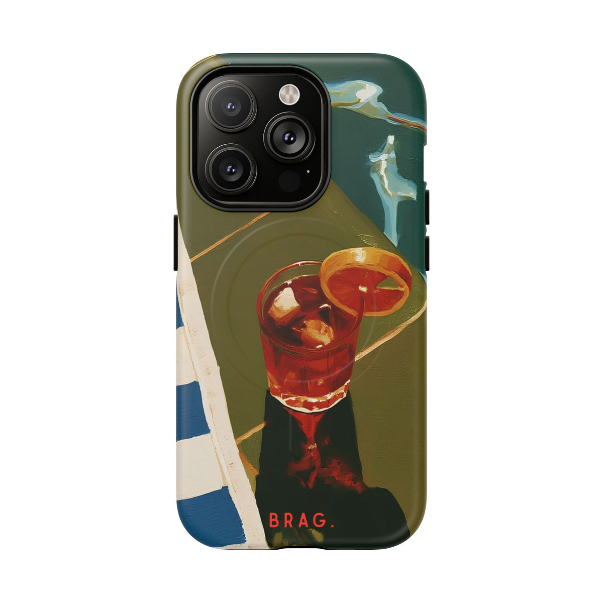 Aperol Hour MagSafe Tough Phone Case — Magnetic Protective Cover