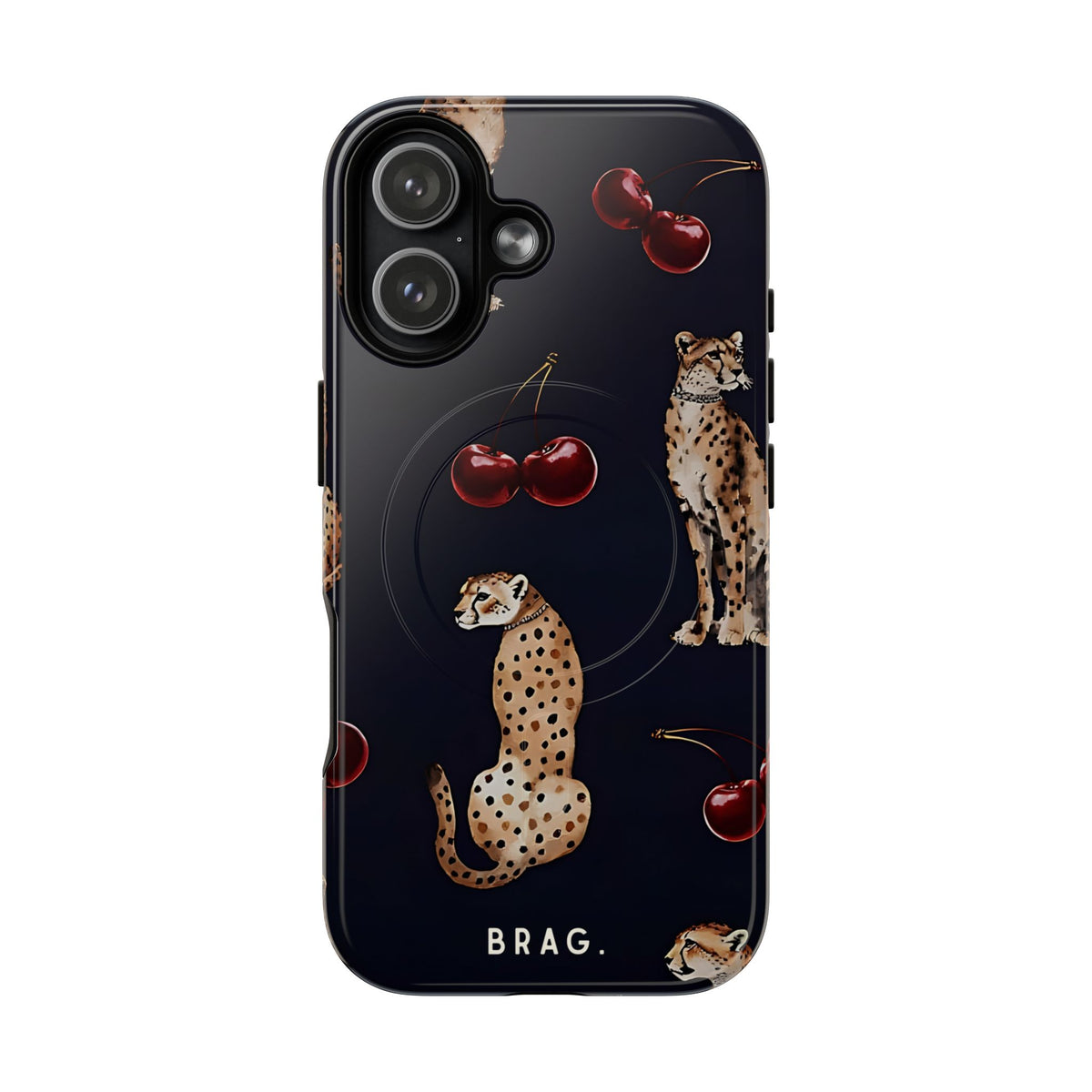 Wild Cherry MagSafe Tough Phone Case — Magnetic Protective Cover