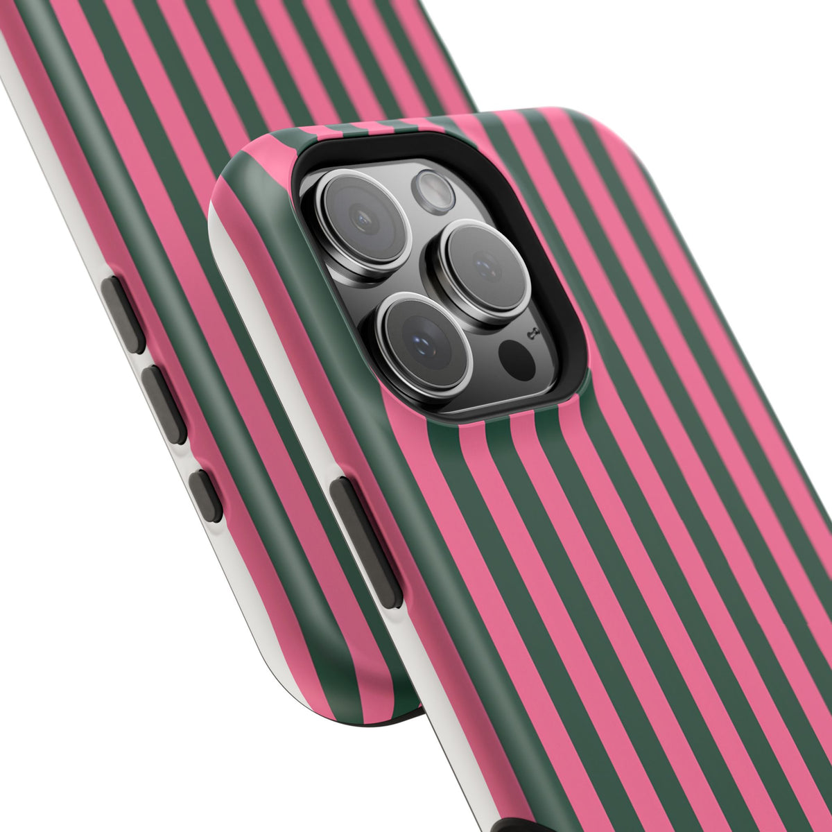 Flamingo Stripe Magnetic Impact-Resistant Phone Case
