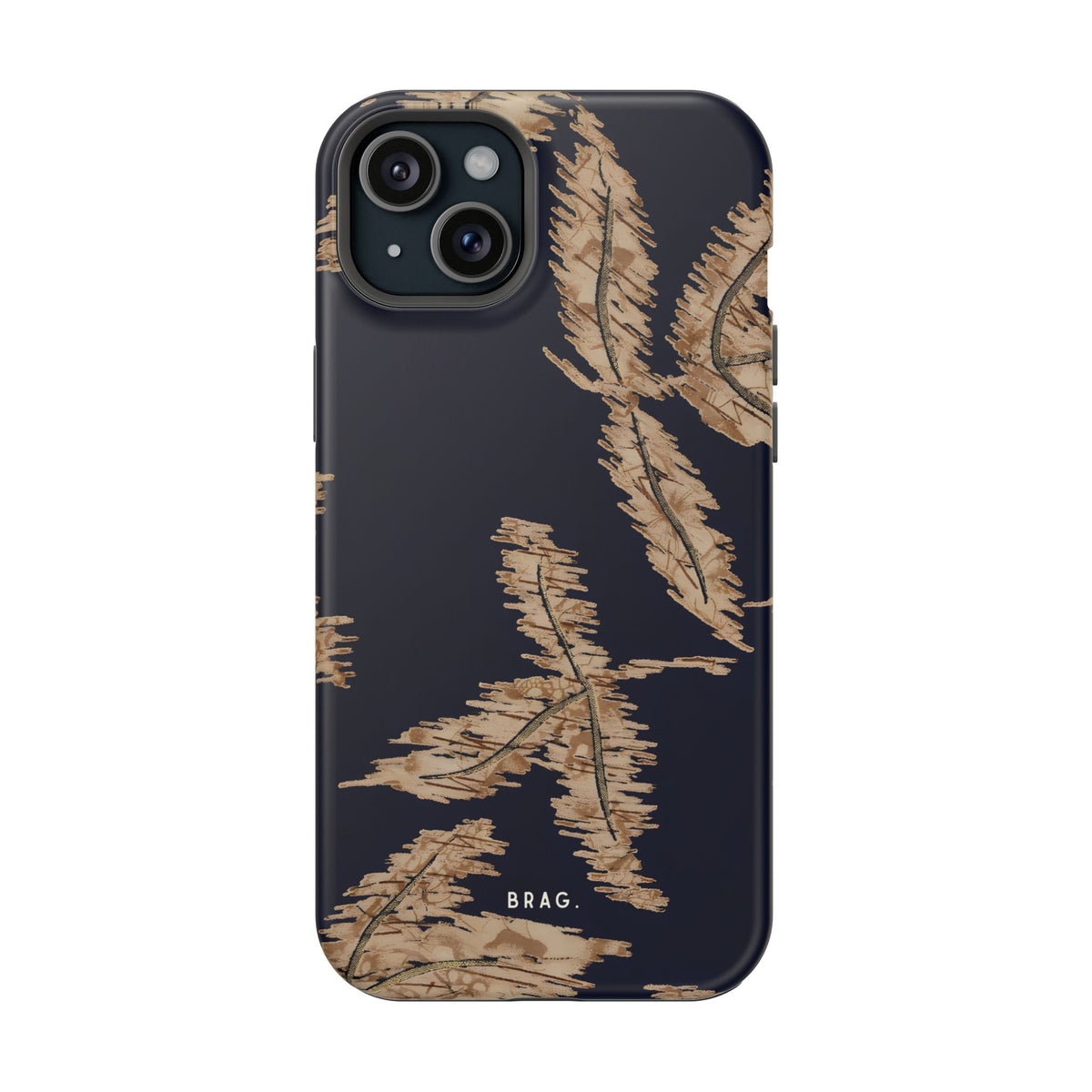 Golden Fern Magnetic Impact-Resistant Phone Case