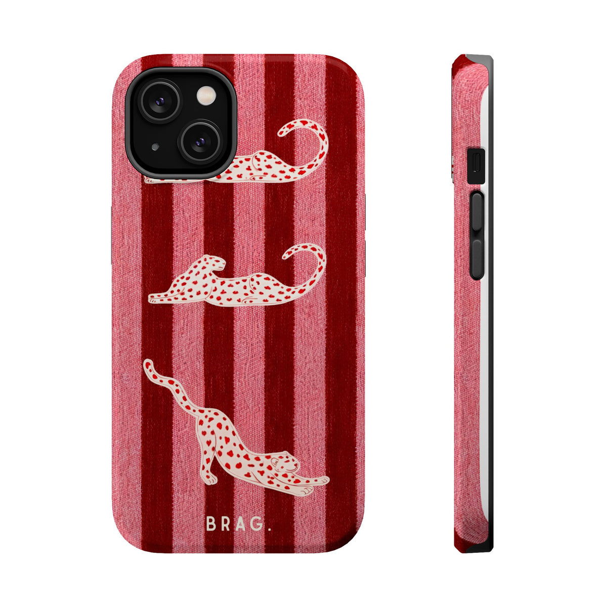Pink Safari Magnetic Impact-Resistant Phone Case