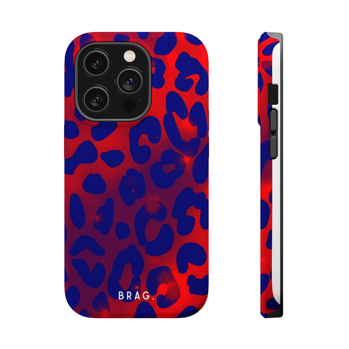 Electric Blue Magnetic Impact-Resistant Phone Case