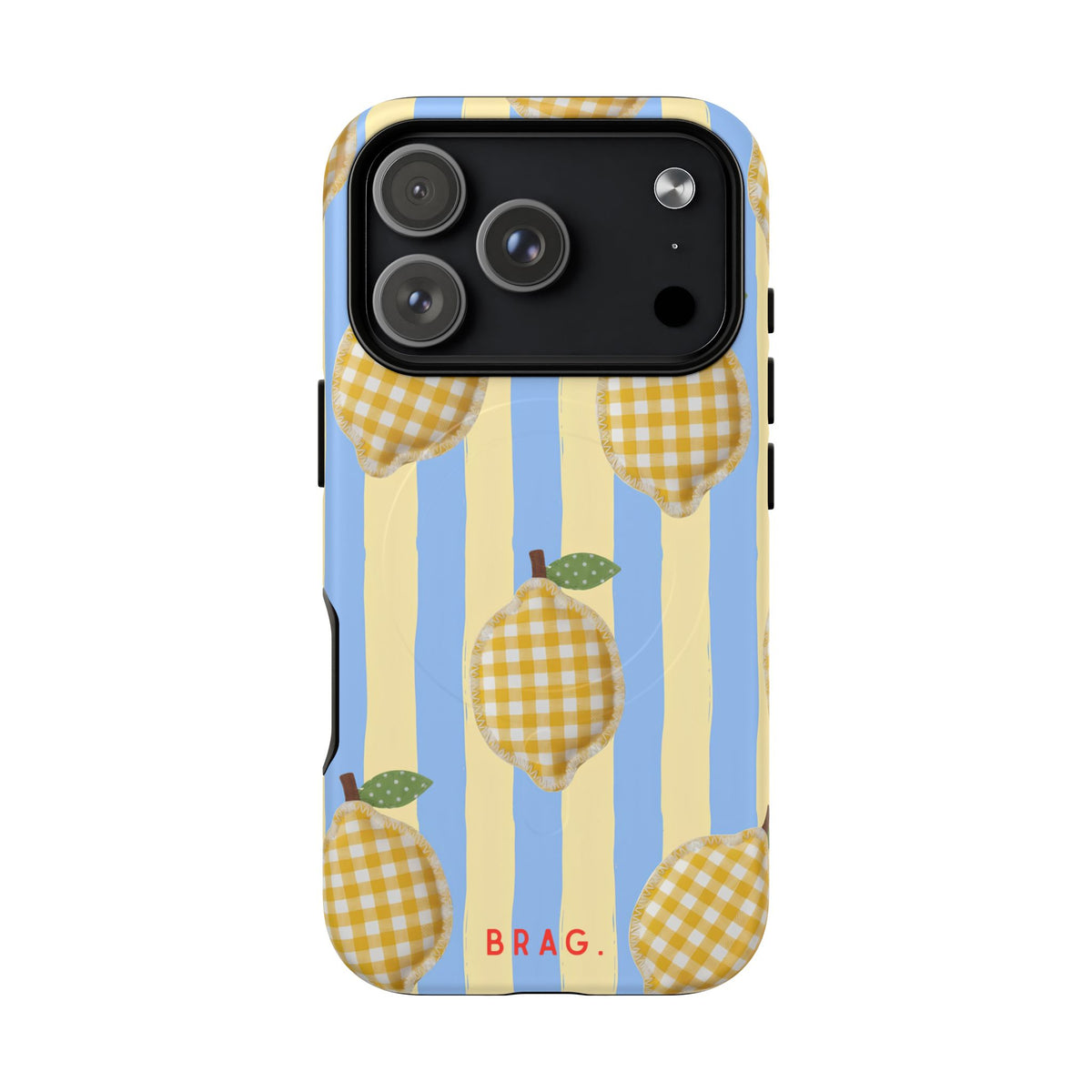 Lemon checks MagSafe Tough Phone Case — Magnetic Protective Cover