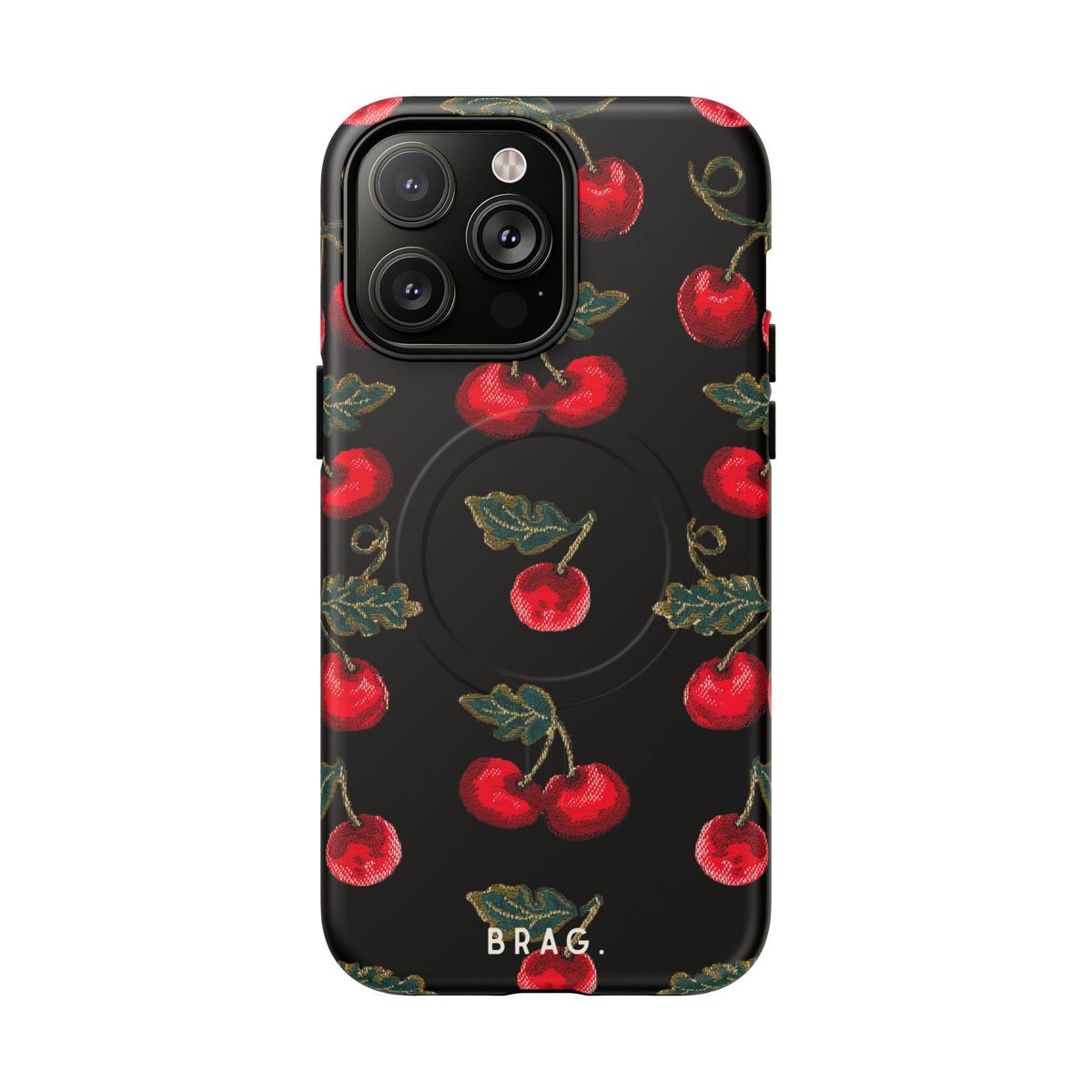 Cherry Bomb MagSafe Tough Phone Case — Magnetic Protective Cover