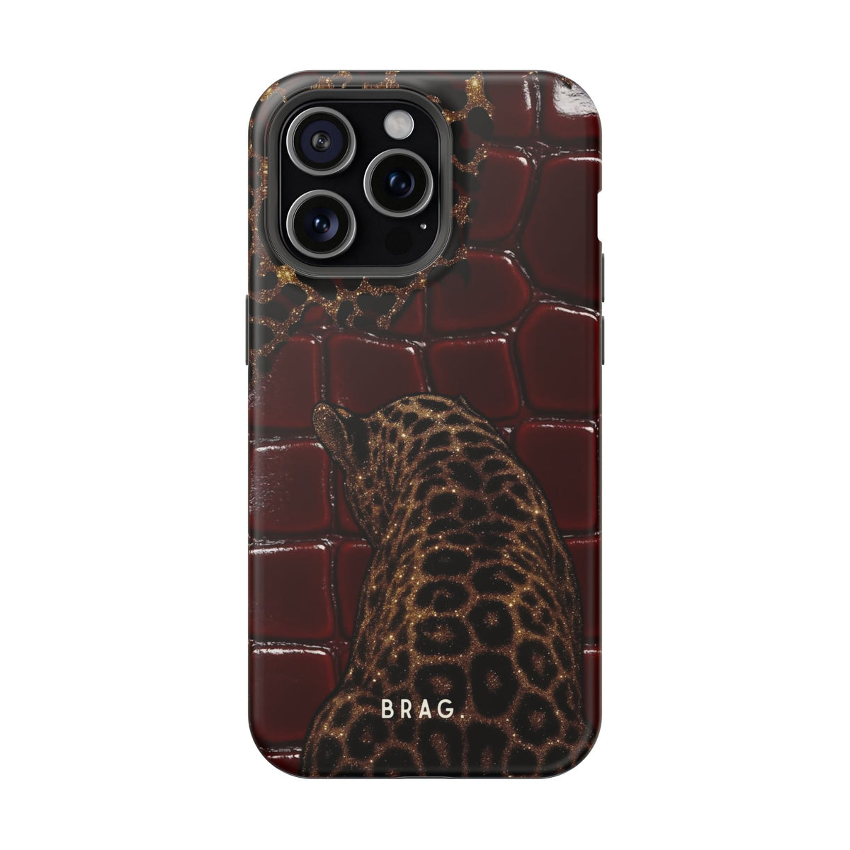 Leopard Lounge Magnetic Impact-Resistant Phone Case