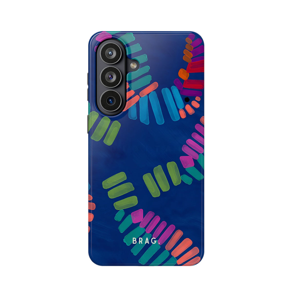 Blue Palm Magnetic Impact-Resistant Phone Case