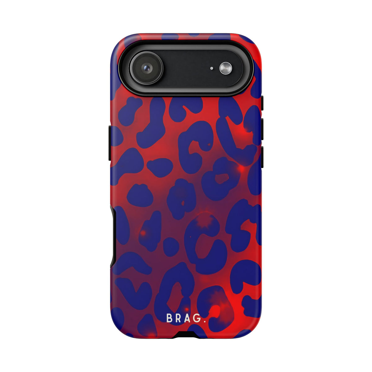 Electric Blue Tough Phone Case – Shockproof Protective iPhone Cover