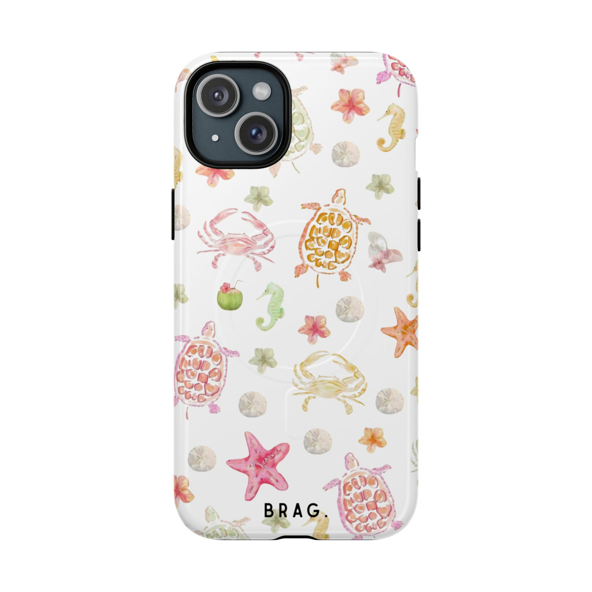 At The Beach MagSafe Tough Phone Case — Magnetic Protective Cover