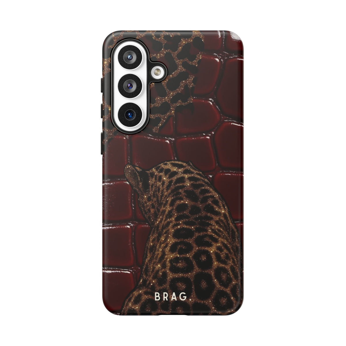Leopard Lounge Tough Phone Case – Shockproof Protective iPhone Cover