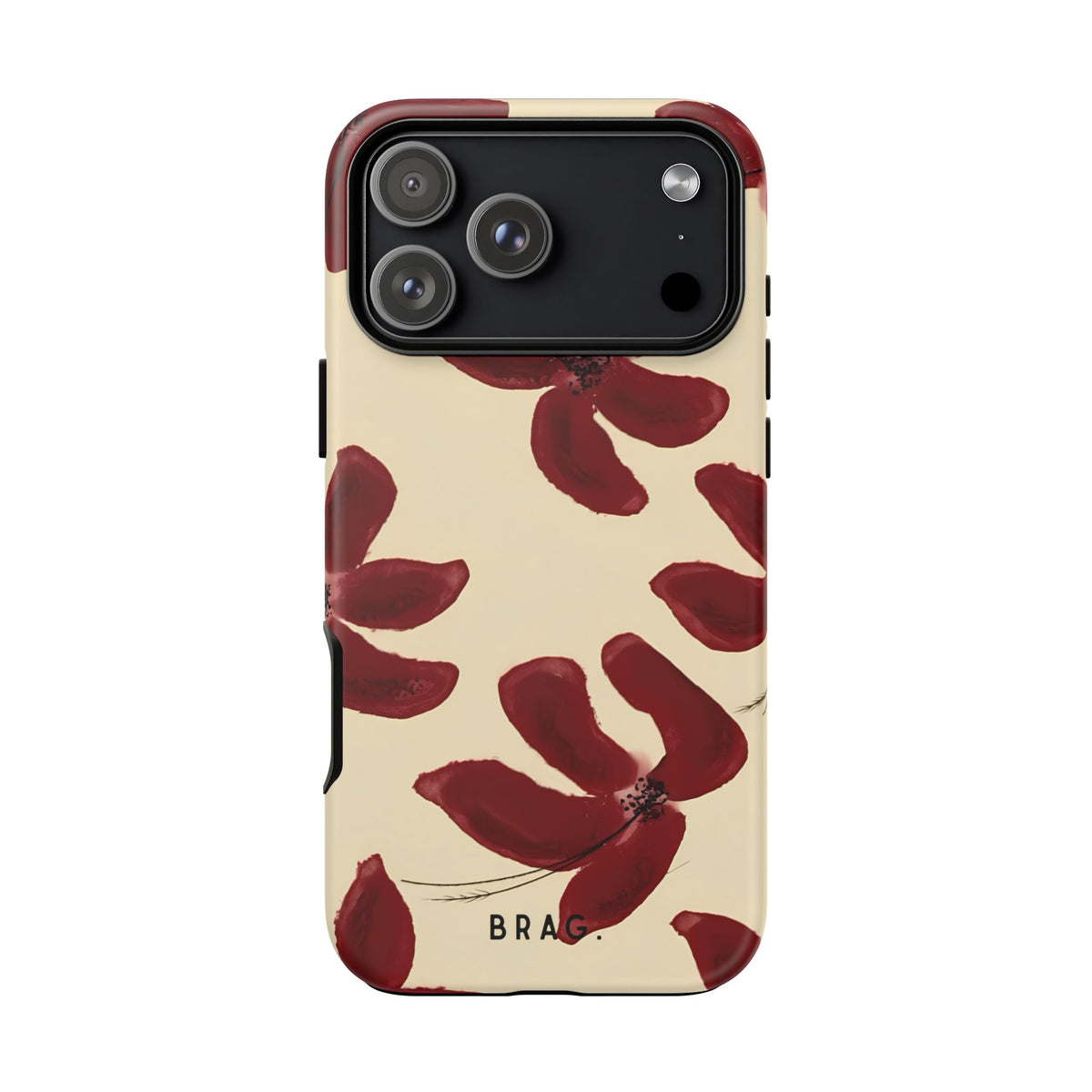 Cherry Bloom Tough Phone Case – Shockproof Protective iPhone Cover