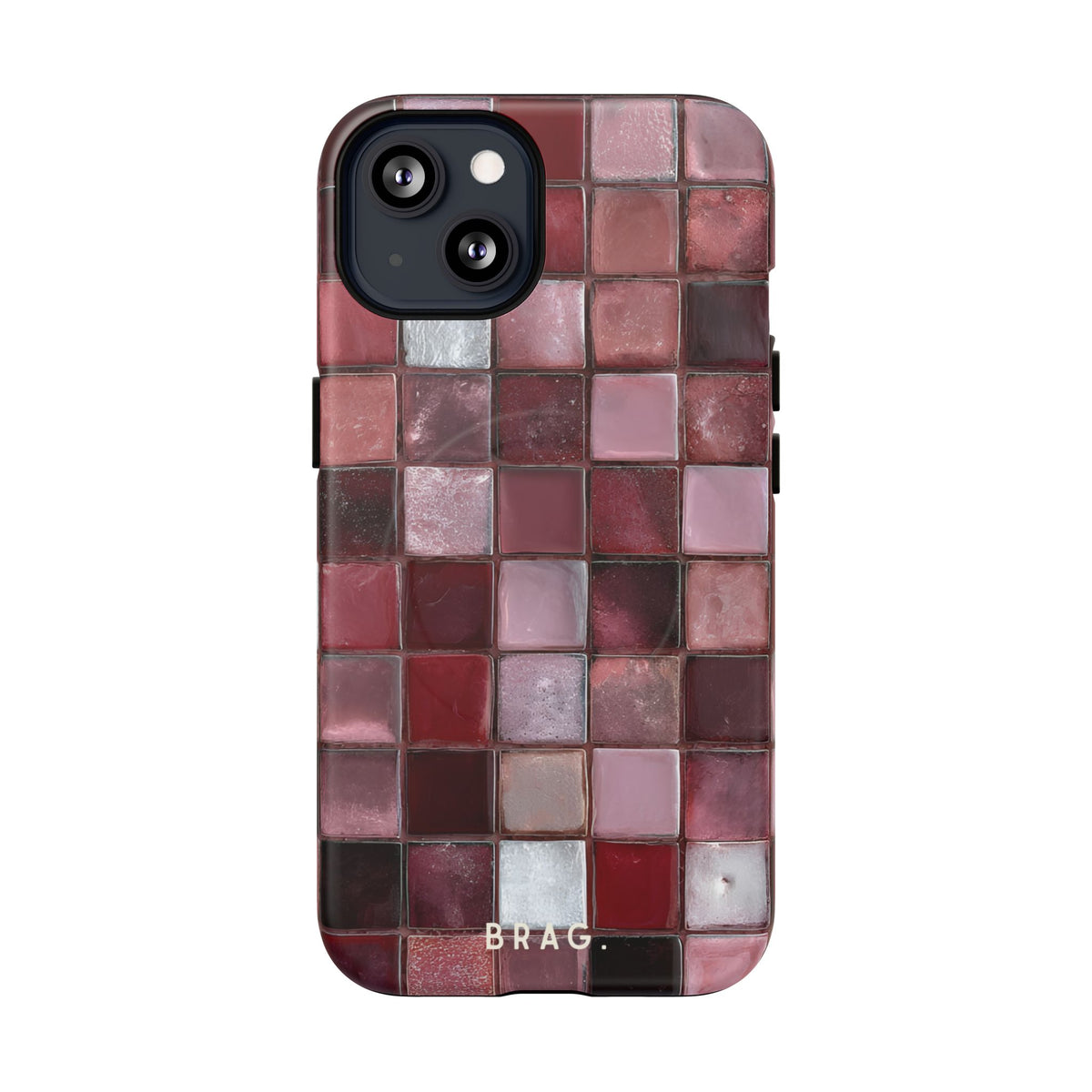 Cherry Tile MagSafe Tough Phone Case — Magnetic Protective Cover