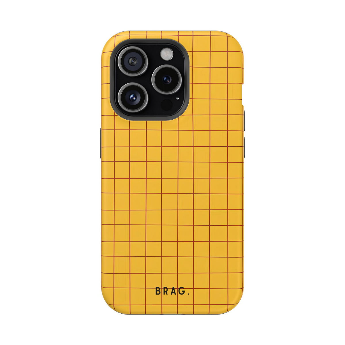 Cheese Grid Magnetic Impact-Resistant Phone Case