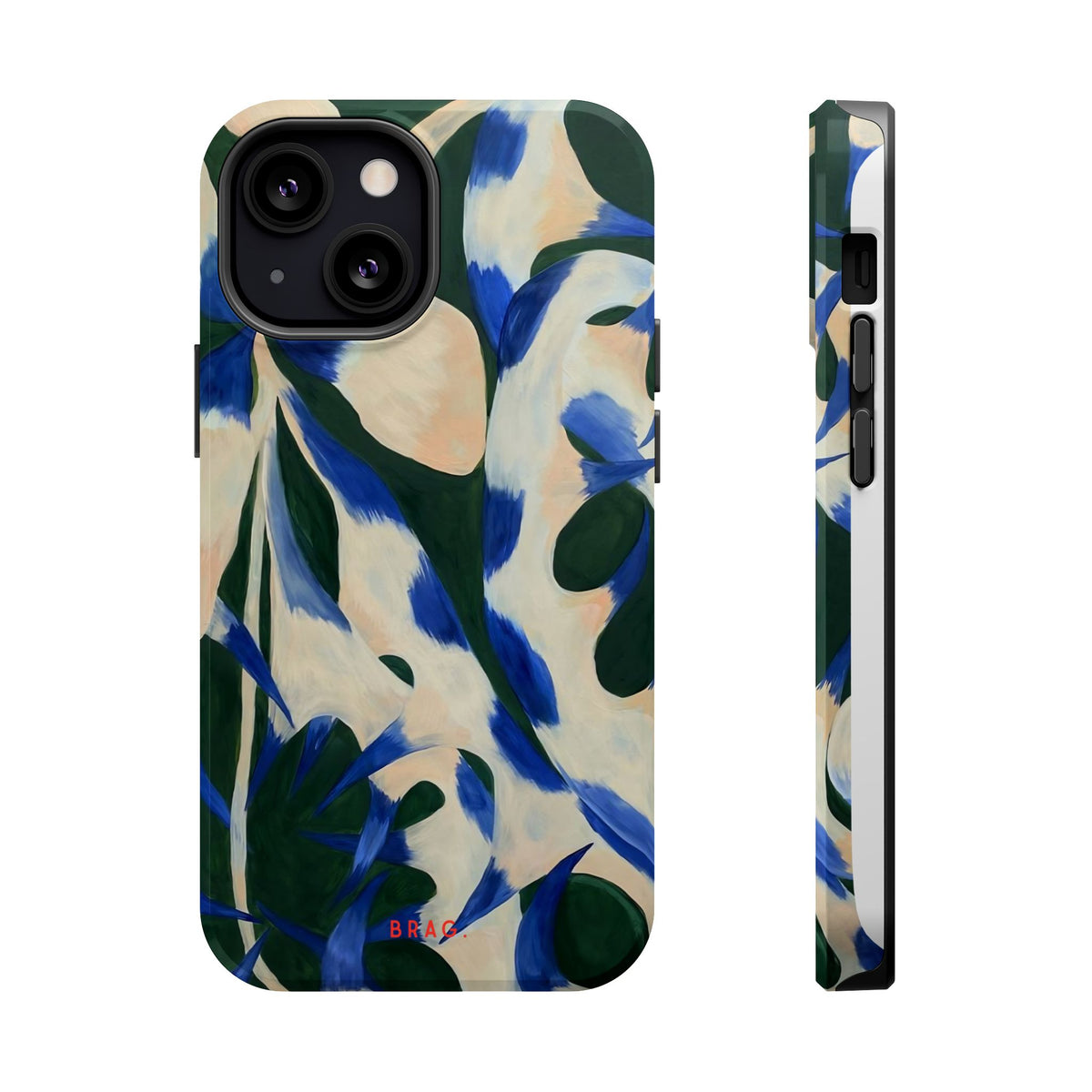 Blue Garden Magnetic Impact-Resistant Phone Case