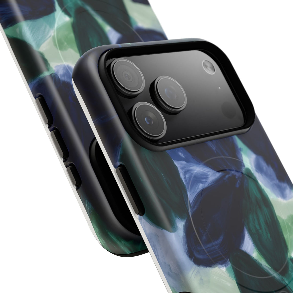 Indigo Garden MagSafe Tough Phone Case — Magnetic Protective Cover