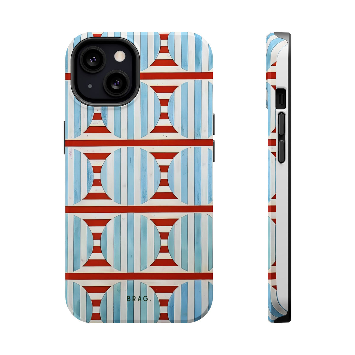 Riviera Stripe Magnetic Impact-Resistant Phone Case