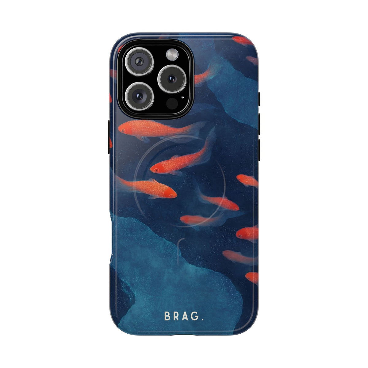 Midnight Swim MagSafe Tough Phone Case — Magnetic Protective Cover