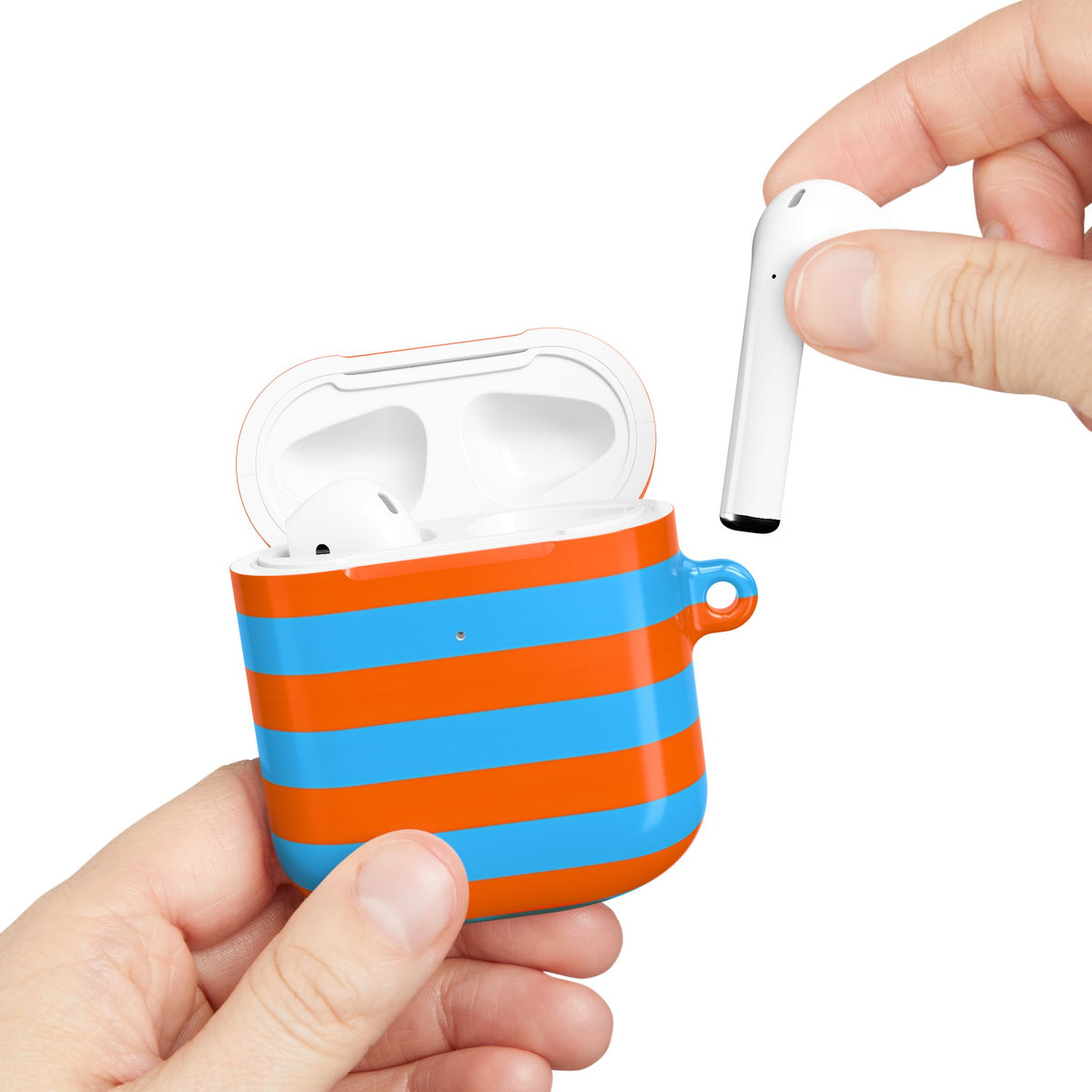 Coral Reef AirPod Case – Slim Protective Charging Case