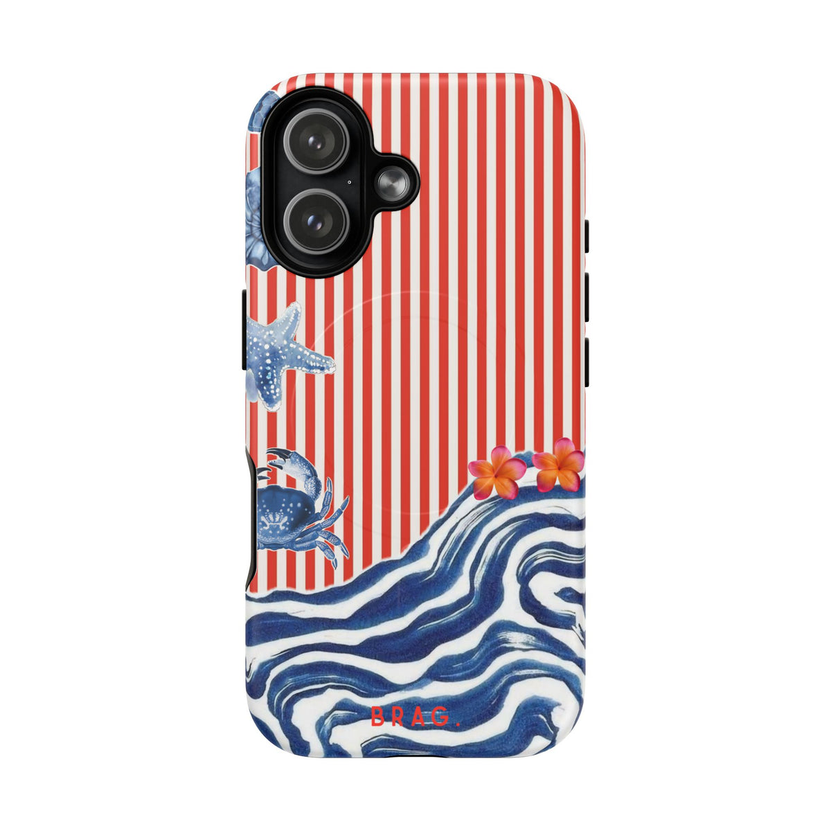 Riviera Postcard MagSafe Tough Phone Case — Magnetic Protective Cover