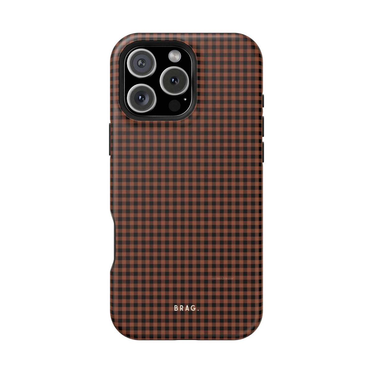 Cafe Check Magnetic Impact-Resistant Phone Case
