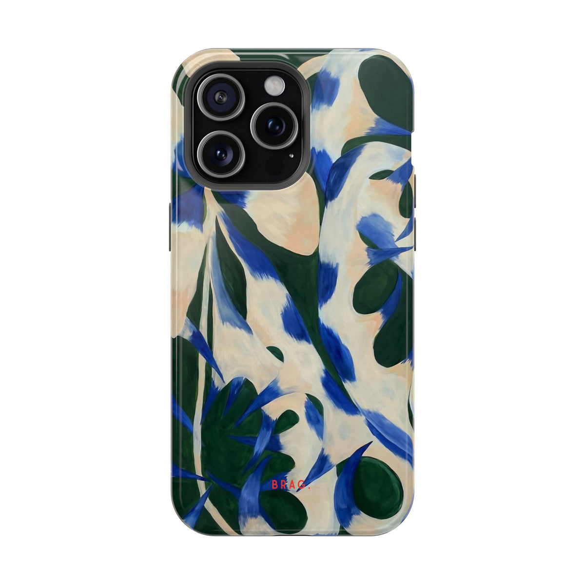 Blue Garden Magnetic Impact-Resistant Phone Case