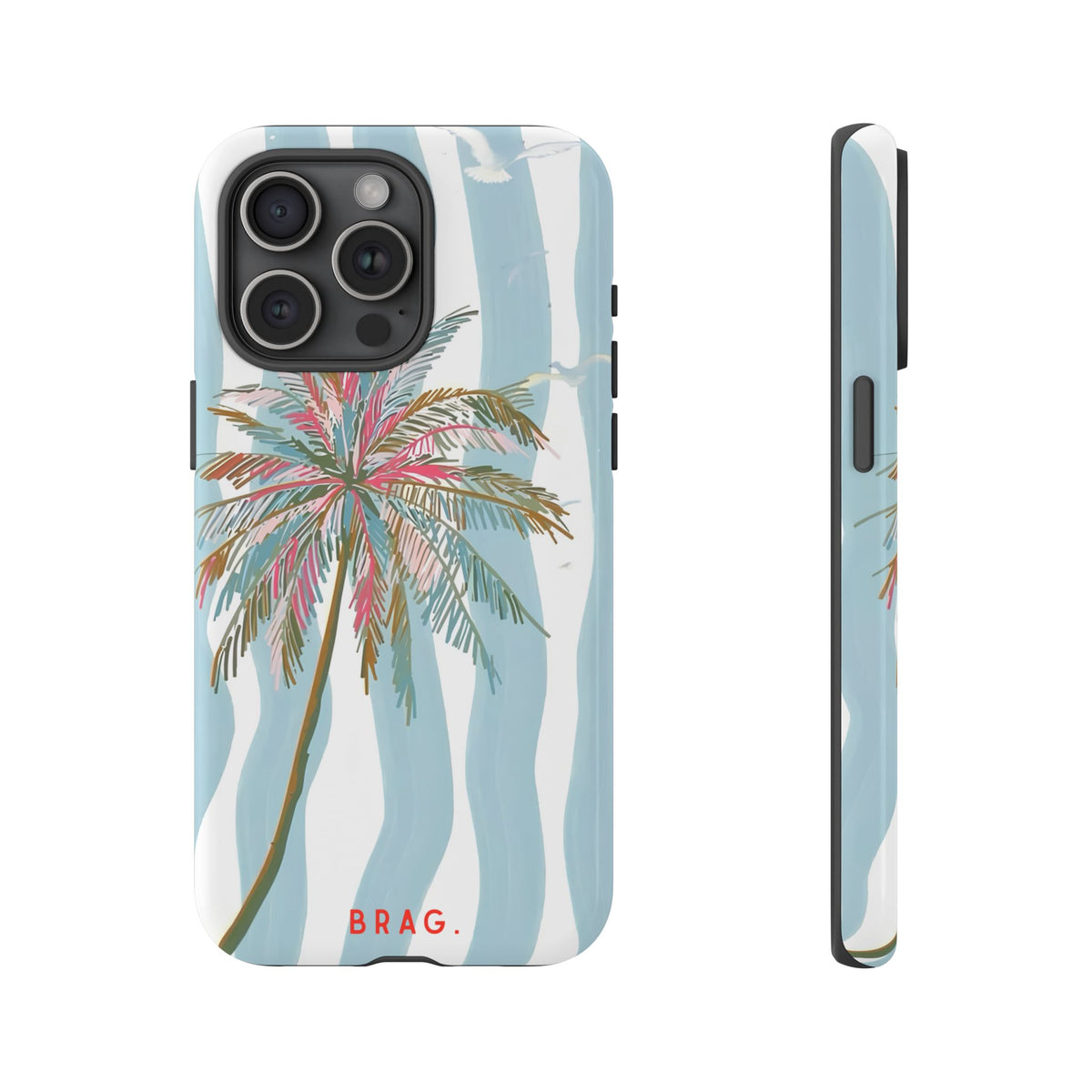 Palm Breeze Tough Phone Case – Shockproof Protective iPhone Cover