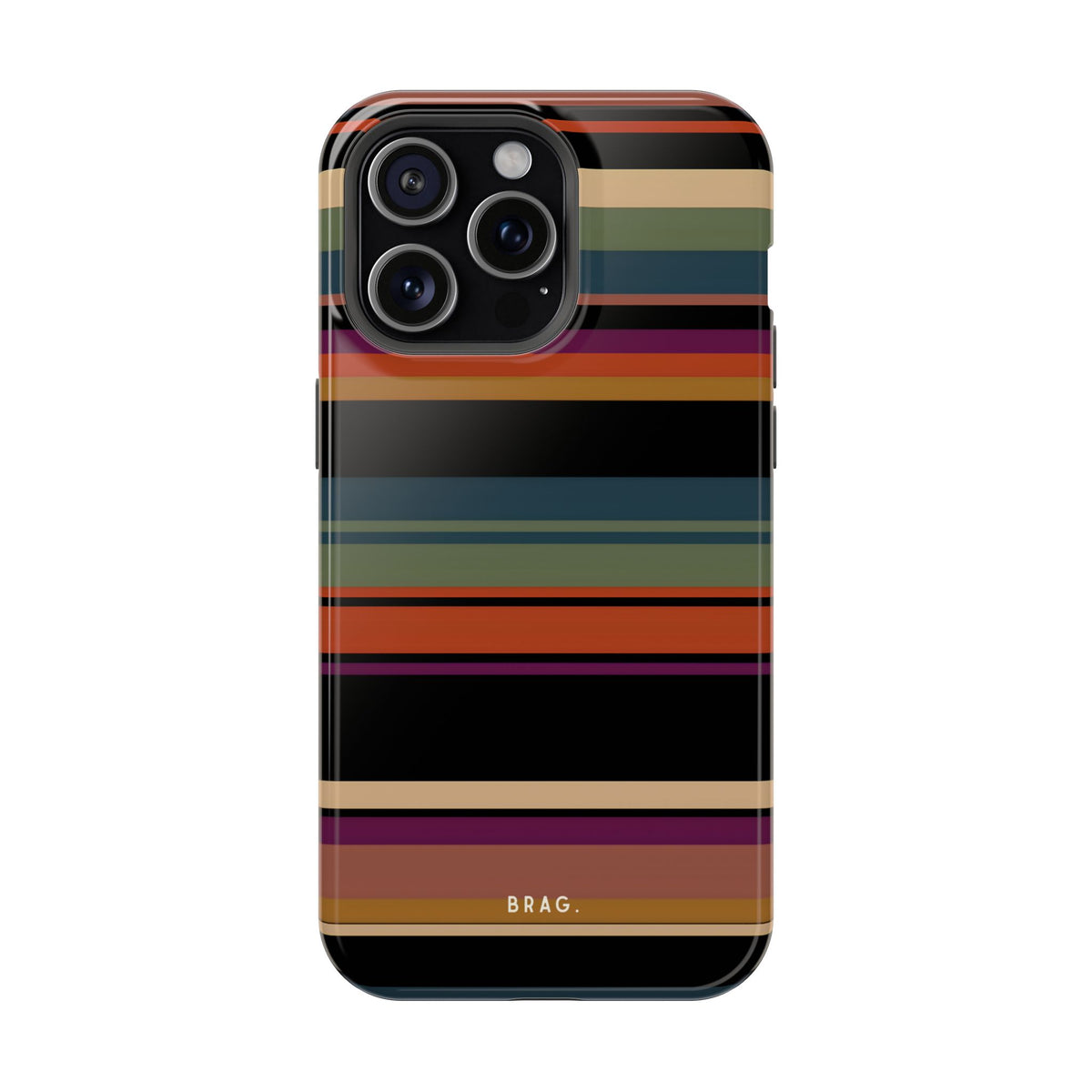 Market Stripe Magnetic Impact-Resistant Phone Case