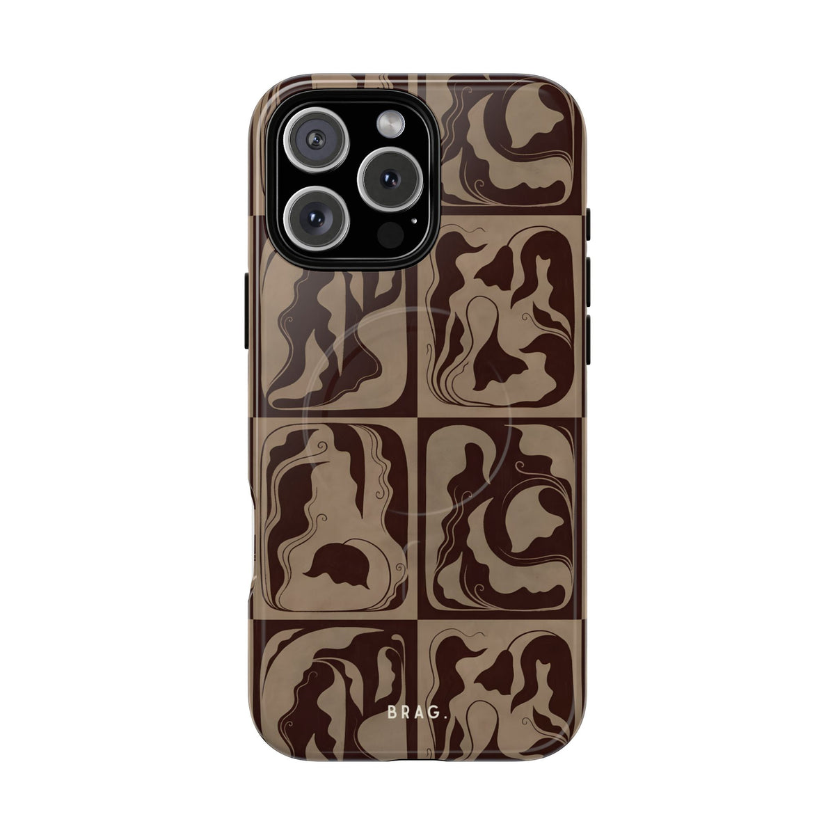 Ornate Tile MagSafe Tough Phone Case — Magnetic Protective Cover