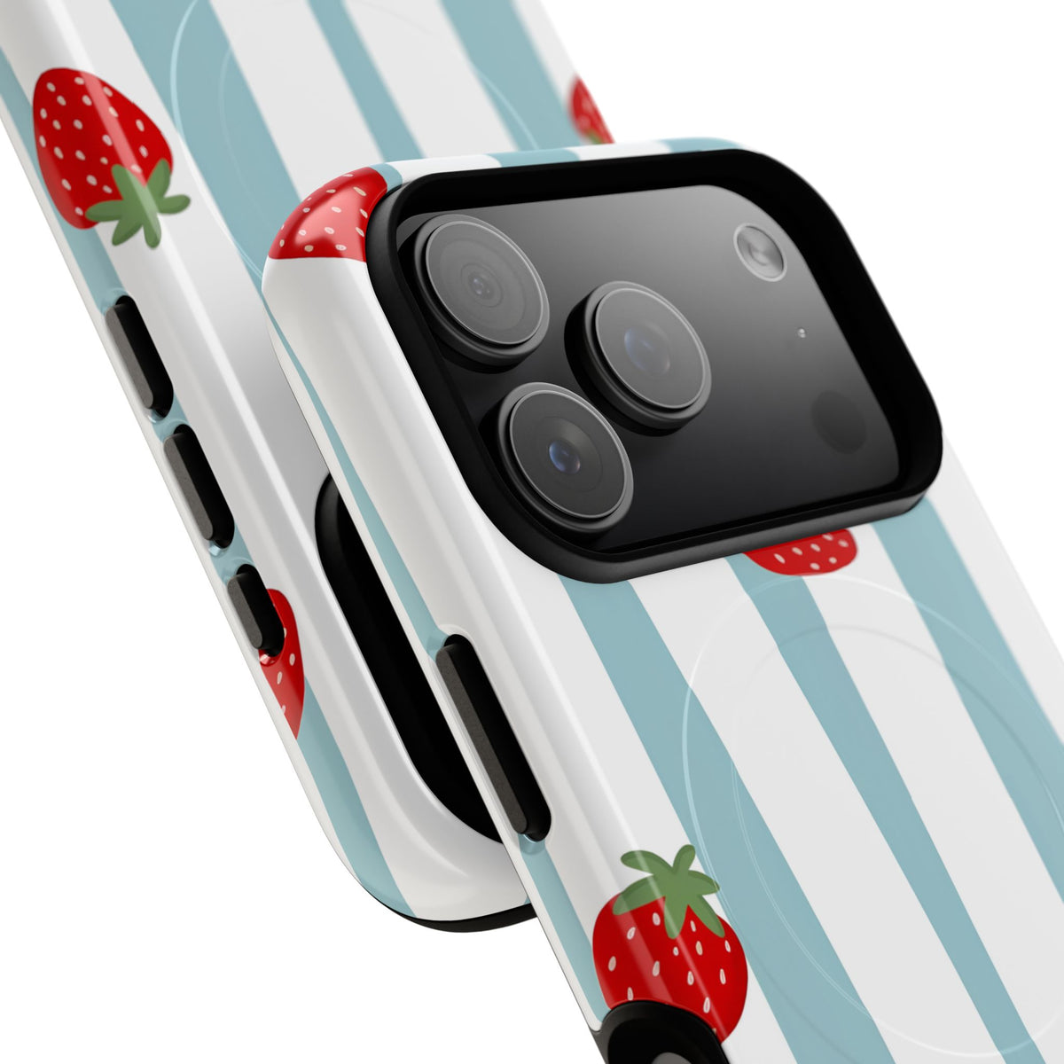 Berry Bloom MagSafe Tough Phone Case — Magnetic Protective Cover