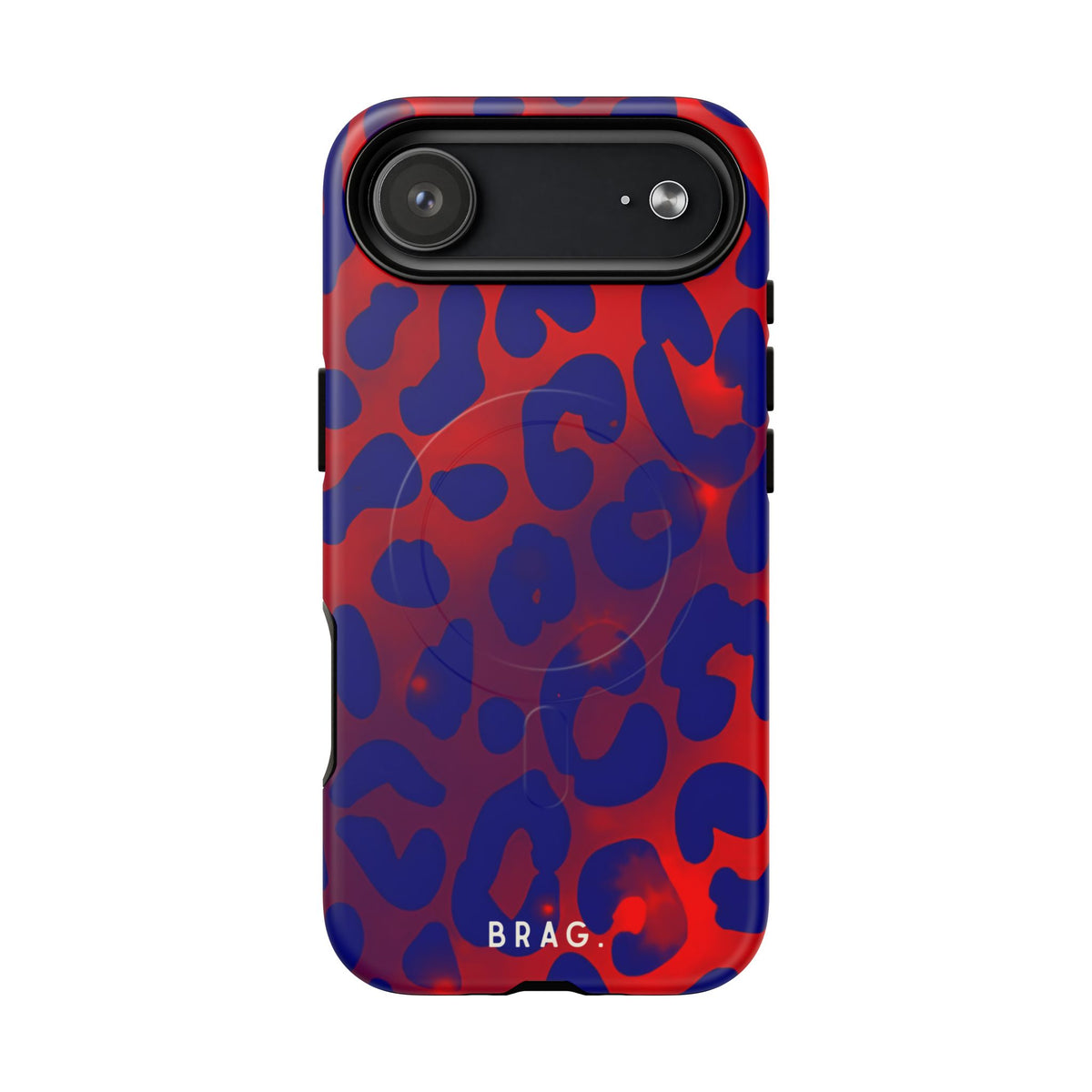Electric Blue MagSafe Tough Phone Case — Magnetic Protective Cover