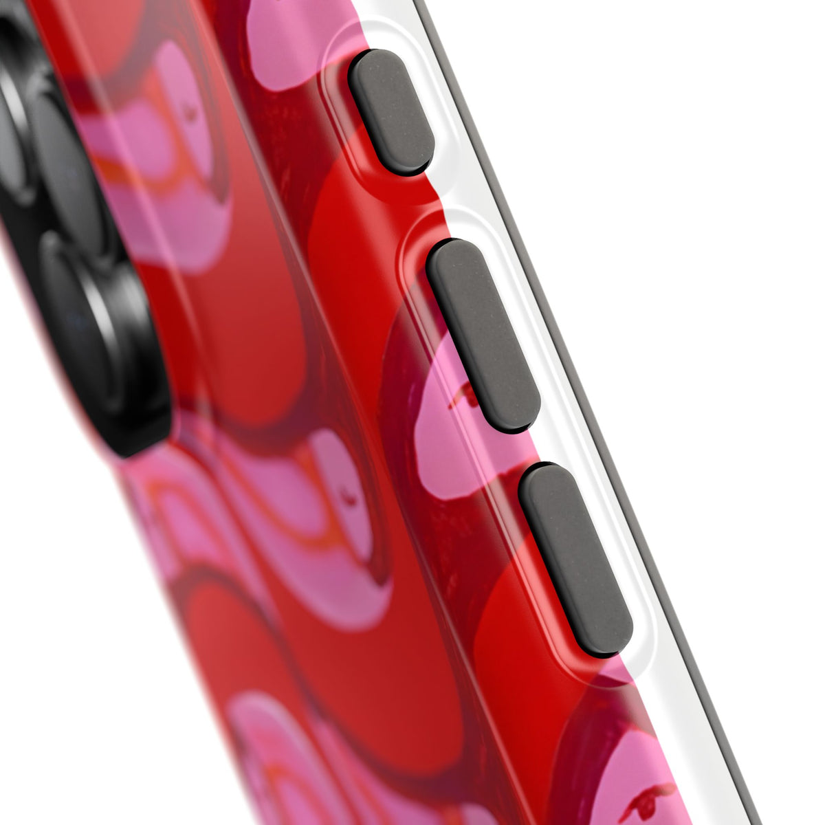 Pink Current Magnetic Impact-Resistant Phone Case
