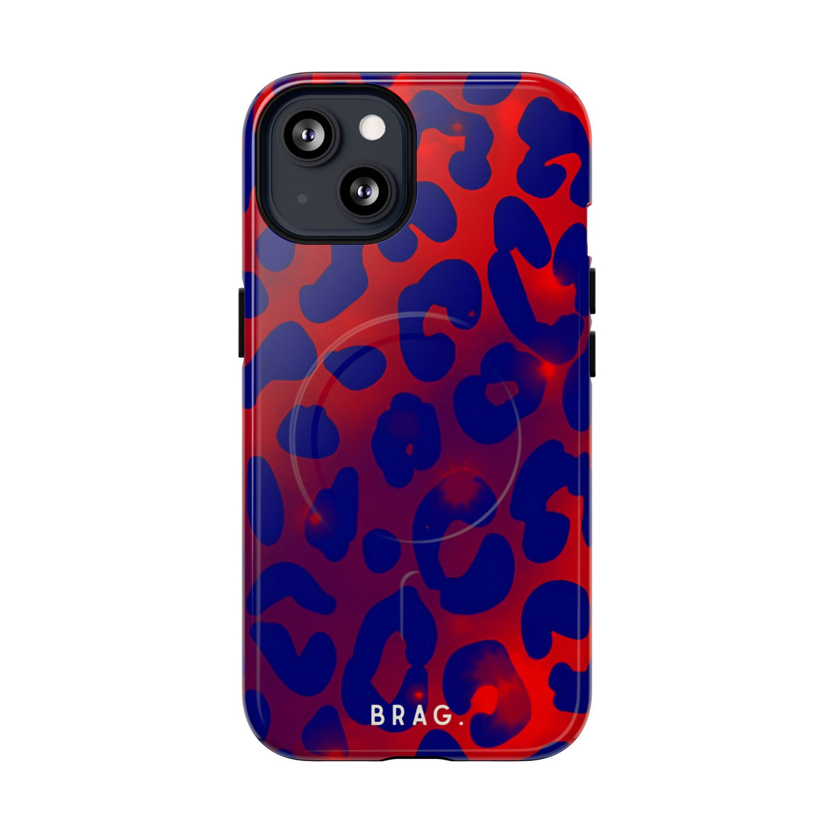 Electric Blue MagSafe Tough Phone Case — Magnetic Protective Cover