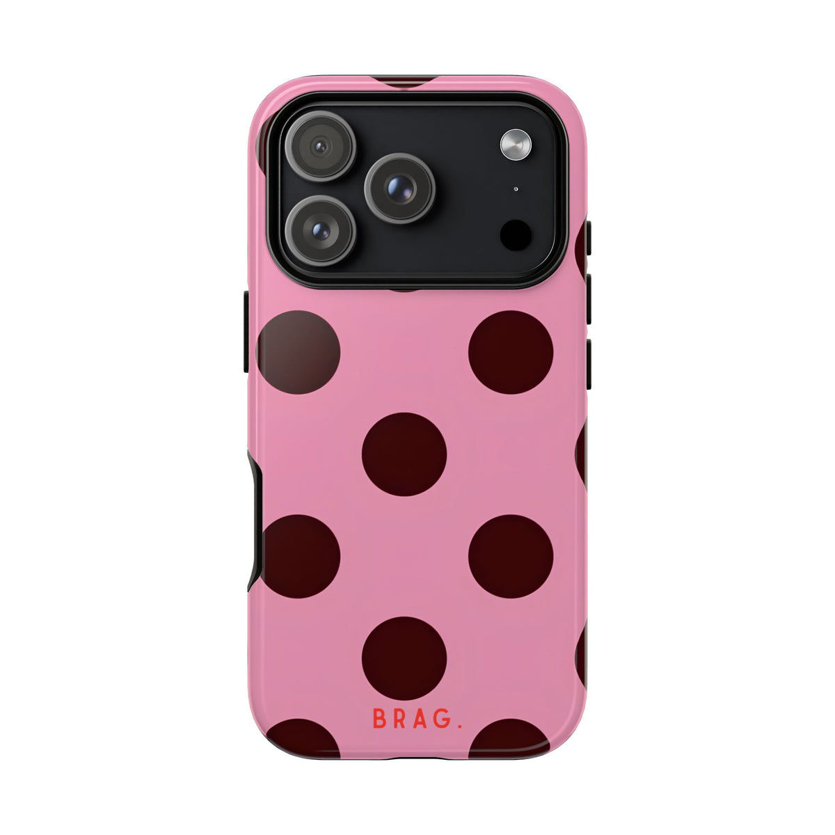 Candy Dot Tough Phone Case – Shockproof Protective iPhone Cover